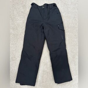 Kid’s/Boy’s Black Snow Pants - size 14-16 (large)